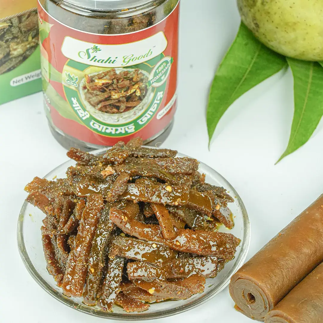 আমসত্ব আচার (ঝাল) | Amshotor Acher (spicy)